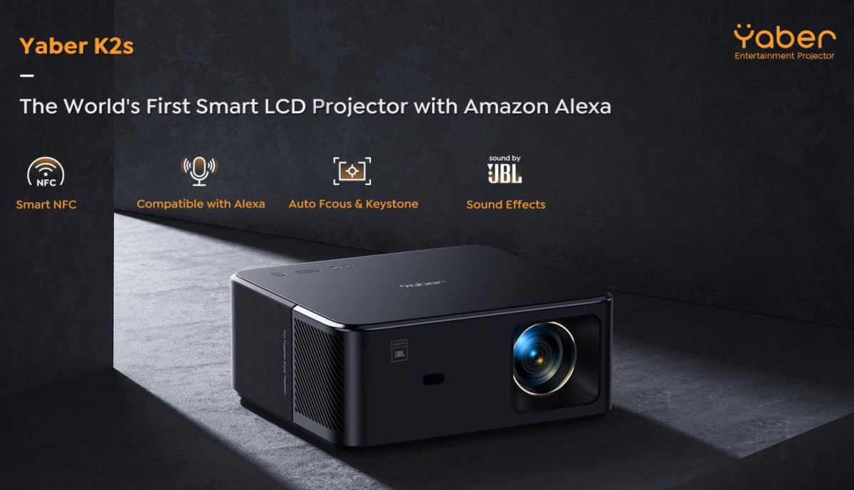 Yaber Smart Projector K2s